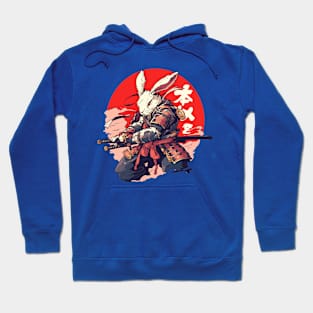 rabbit samurai Hoodie